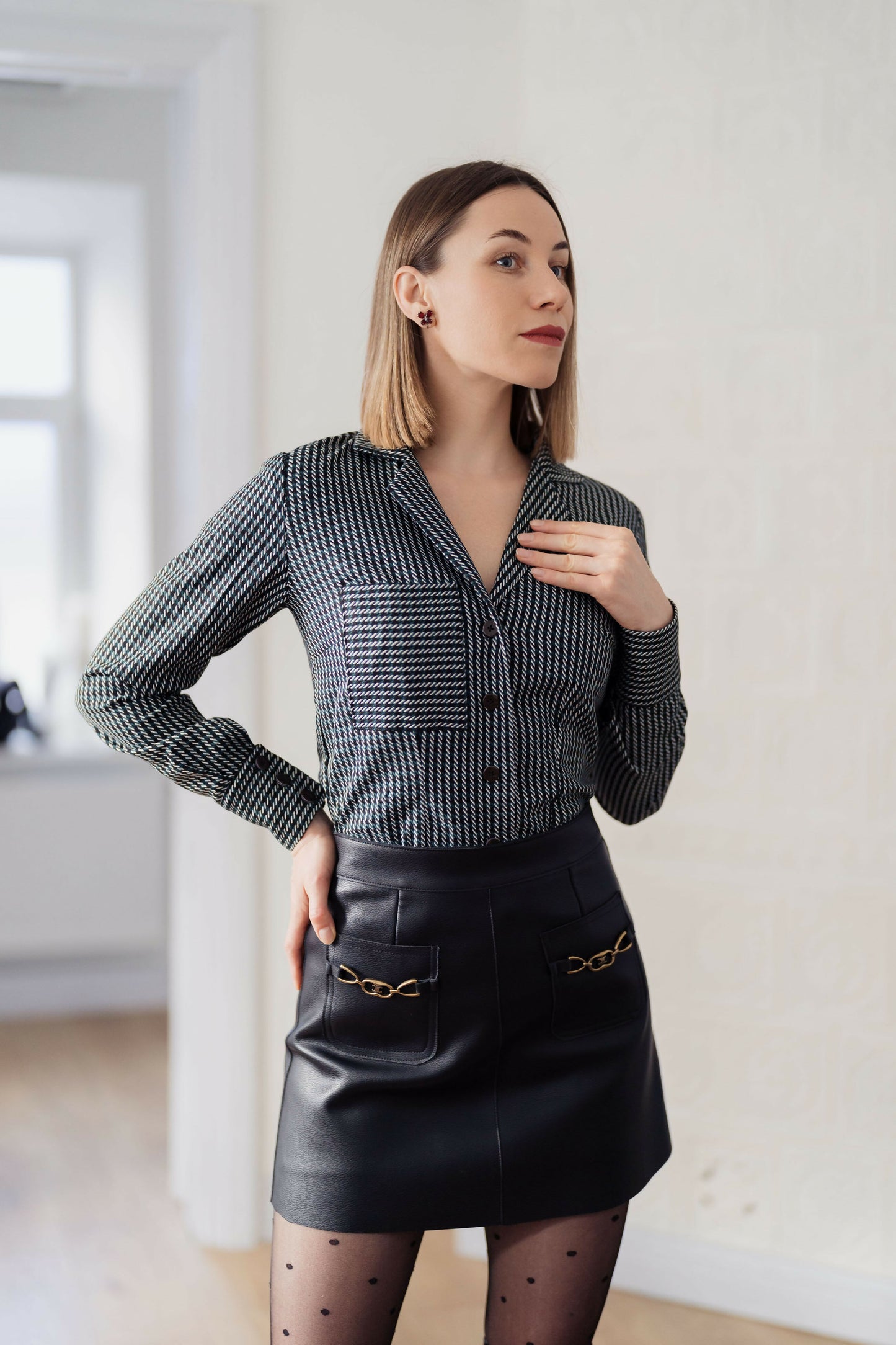 Chemise - XS/XL - LUCKY STRIPES