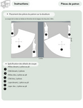 Patron PDF Robe ROSALI femme du 30 au 58