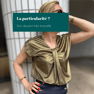 Blouse - Robe Medusa | Taille 32 à 52 avec pliage avant cravate, patron de couture pdf à télécharger