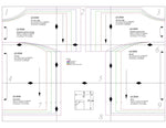 Patron de couture PDF à télécharger pour Blouse - XS/L - LOO, niveau débutant, tailles XS à L, format A4/A0/US letter.