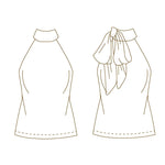 Blouse - XXS/XL - La Bourgeoisie, patron de couture pdf à télécharger, design élégant pour couturiers intermédiaires