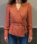 Chemisier / Robe Aphrodite, patron de couture pdf à télécharger, blouse élégante avec ceinture.