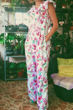 Combinaison Pantalon/Short Nephtys - T36 à 50 dans un jardin intérieur, patron de couture pdf à télécharger