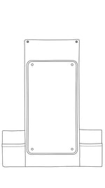 Schéma du Le Matelas à Langer Nomade, patron de couture pdf à télécharger, pratique pour changer bébé en déplacement.