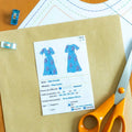 Patron de couture pdf à télécharger - Organiseur de projets couture Miss Cactus, présentation de patrons, schémas et fournitures.