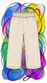 Patron PDF Pantalon Rigotte Enfant du 12 mois au 14 ans, patron de couture pdf à télécharger, pantalon pour enfants.