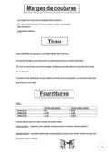 Robe "Pansy" du 32 au 56 : Guide tissu et fournitures, indispensable pour patron de couture pdf à télécharger.
