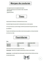 Robe "Pansy" du 32 au 56 : Guide tissu et fournitures, indispensable pour patron de couture pdf à télécharger.