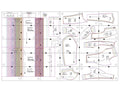 Patron de couture PDF à télécharger pour Robe XS-XL - SOULMATE, niveaux intermédiaire, formats A4, A0, US Letter, sans marge incluse.