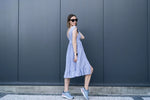 Femme en Robe du XS au XL - KISSABLE, portant une robe de couture élégante, patron de couture pdf à télécharger