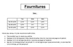 Fournitures nécessaires pour Robe/Top "Spinule" du 32 au 60, patron de couture pdf à télécharger, liste de tissus et élastiques