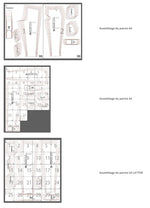Patron de couture PDF SURI PANTALON-taille de 30 à 58 EU, modèles d'assemblage sur formats A0, A4 et US LETTER, pli frontal et poches.
