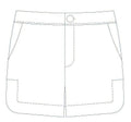 Patron de couture PDF à télécharger pour Short Homme - XXS/XL - BERNARD, design de short avec poches, niveau intermédiaire.