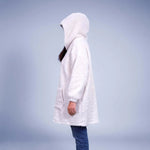 Sweat Doudou Casimir Pack Famille avec capuche et poche kangourou, idéal pour l'hiver, patron de couture pdf à télécharger