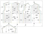 Patron de couture PDF à télécharger pour T-shirt homme du XXS au XXL - DOMINO