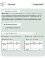 Patron PDF Robe ROSALI femme du 30 au 58