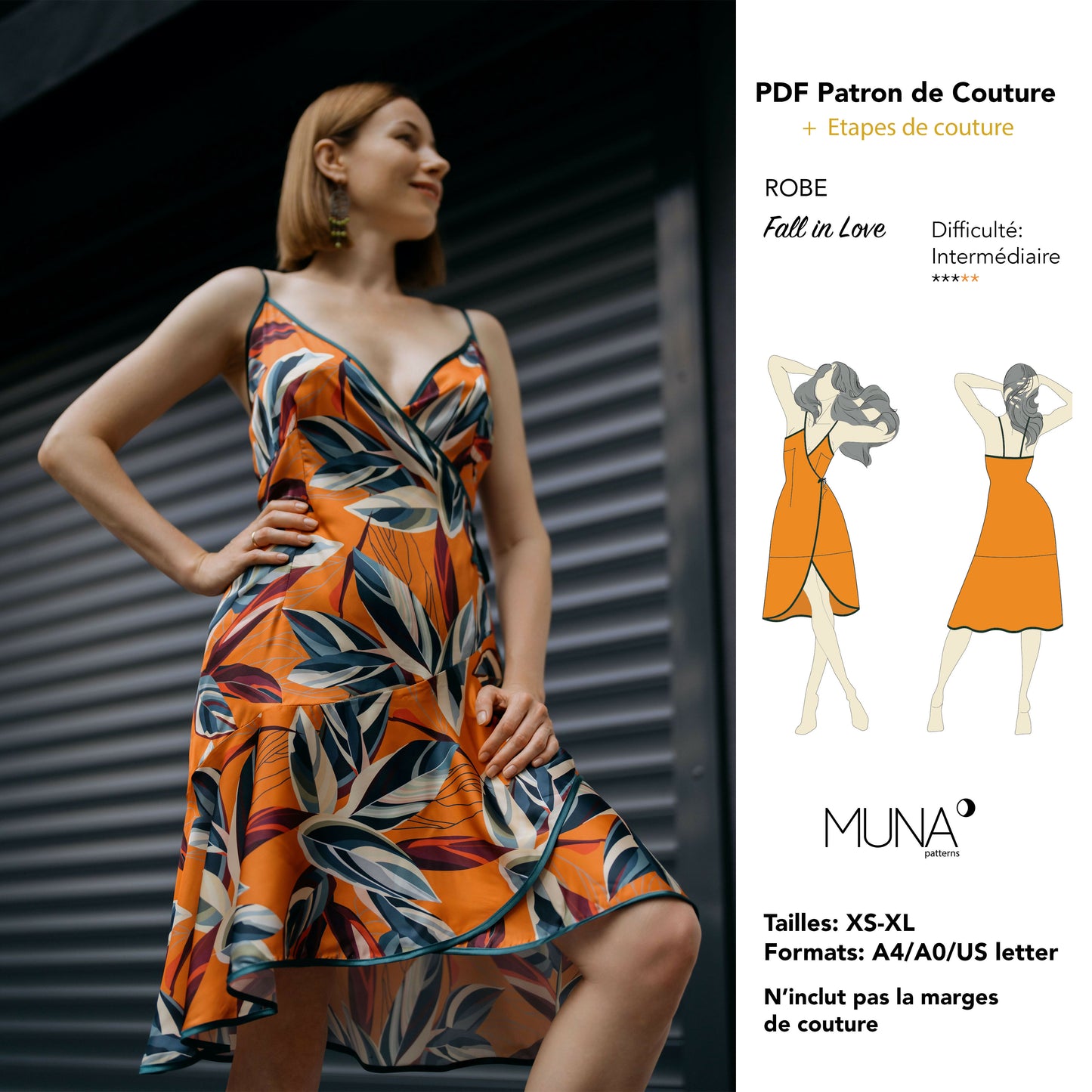 FAll in Love dress FR cover