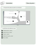 Manteau MILDA en 15 tailles du 30 à 58