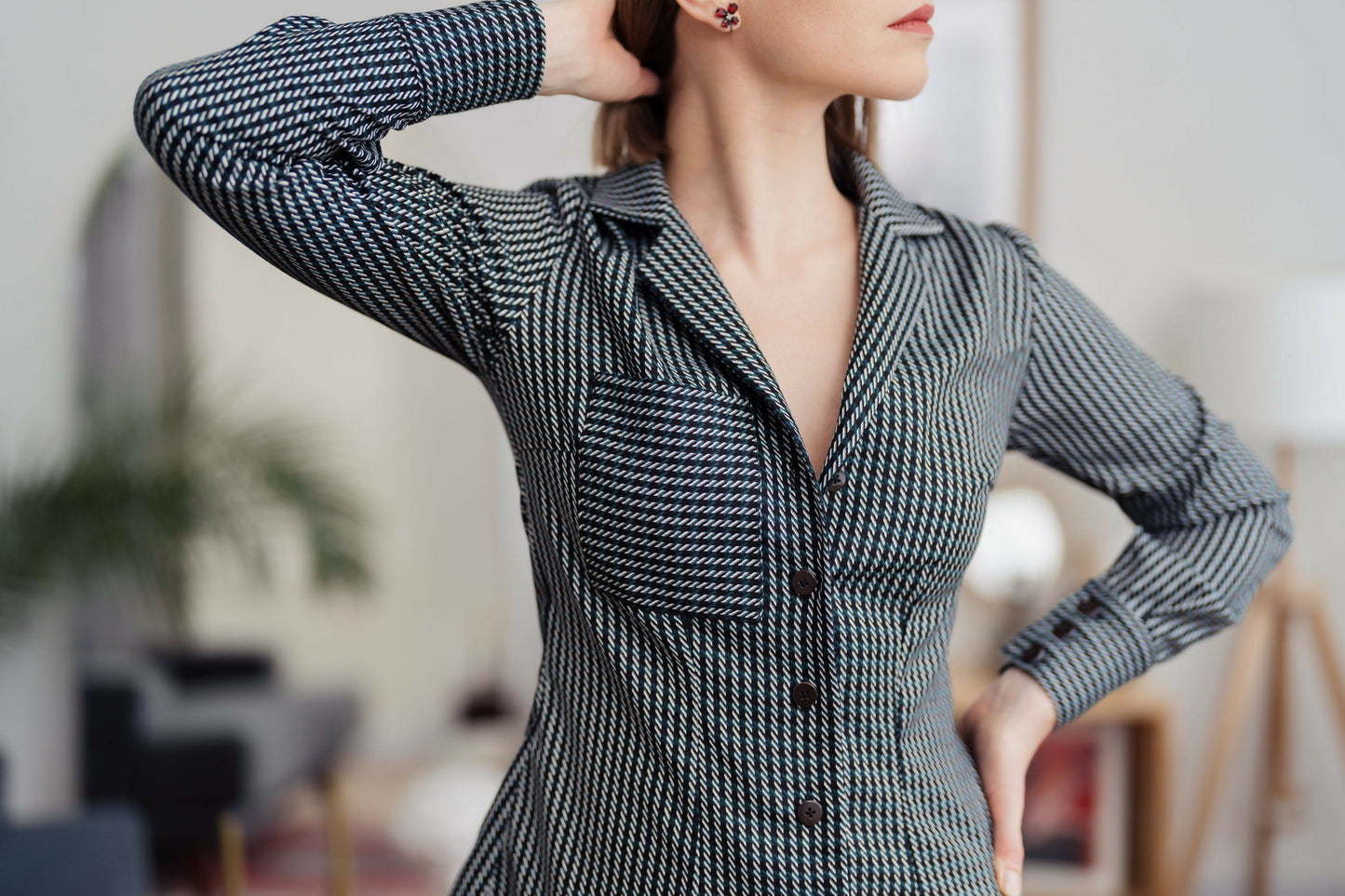 Chemise - XS/XL - LUCKY STRIPES