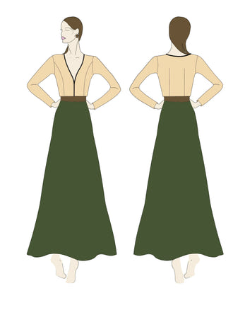 Patron PDF Veste Regina du XS au XL