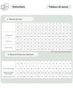 Patron PDF Chemisier femme MIA du 30 au 58