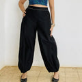 Pantalon Yasmine Femme - Patron couture du 32 au 56, patron de couture pdf à télécharger, ample et confortable, vue de face.