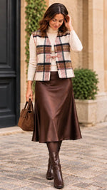 Patron PDF Gilet de Berger adulte - XS au 3XL — patron de couture PDF à coudre soi-même