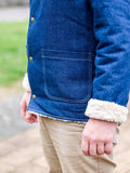 Patron PDF OLIVE - la veste / gilet réversible — patron de couture PDF à coudre soi-même gratuit à télécharger
