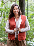 Patron PDF OLIVE - la veste / gilet réversible — patron de couture PDF à coudre soi-même gratuit à télécharger