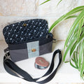 Pochette portefeuille Safran, avec anse amovible — patron de couture PDF à coudre soi-même