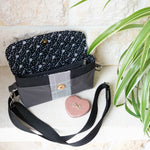 Pochette portefeuille Safran, avec anse amovible — patron de couture PDF à coudre soi-même