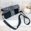 Pochette portefeuille Safran, avec anse amovible — patron de couture PDF à coudre soi-même
