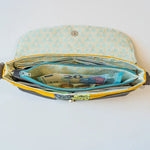 Pochette portefeuille Safran, avec anse amovible — patron de couture PDF à coudre soi-même