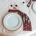 Set de table Bonhomme de neige — patron de couture PDF à coudre soi-même