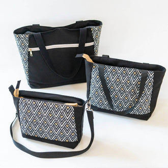 Sac cabas et sac à main, 4 tailles – Cumin avec patron de couture pdf à télécharger