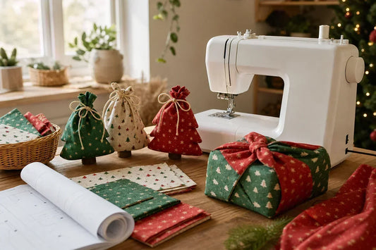 Coudre pour Noël : 20 idées de cadeaux, décos et emballages à faire soi-même