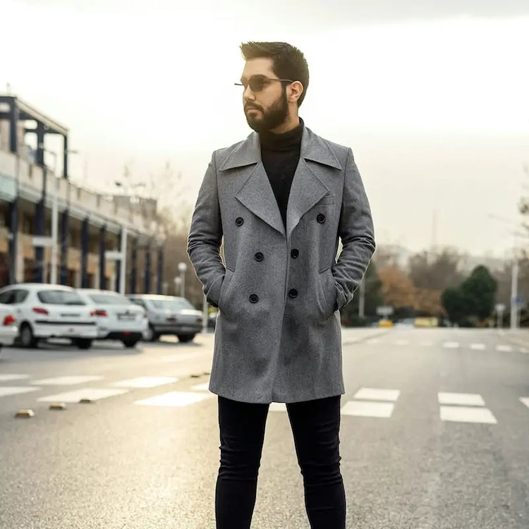 Patrons de manteaux pour homme à coudre en PDF – modèles modernes, élégants et chauds