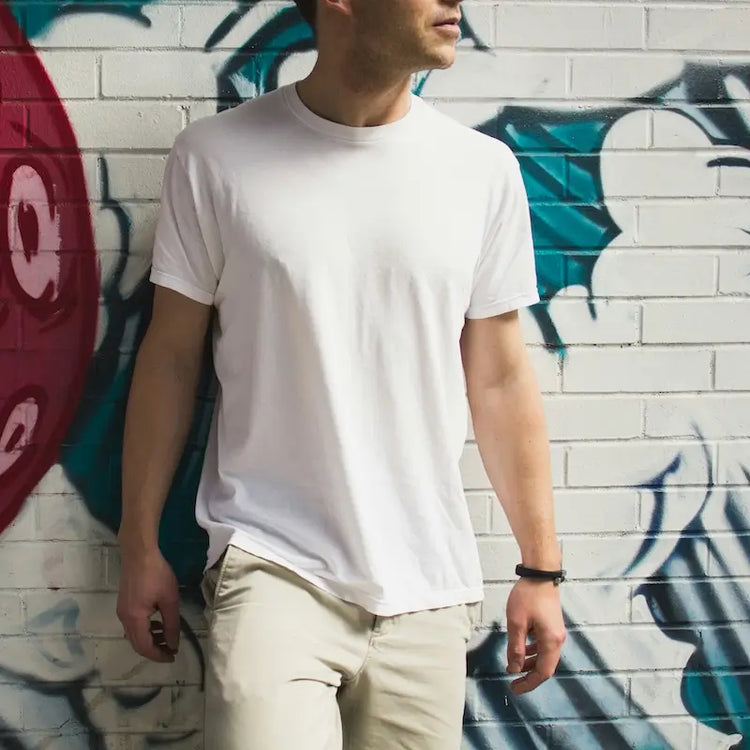 Patrons de T-shirts pour homme à coudre, modèles confortables et intemporels.