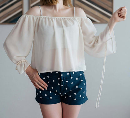 Blouse - XS/XL - SIMPLICITY, patron de couture pdf à télécharger, niveau intermédiaire, tailles XS à XL, sans marges, image produit