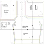 Patron de couture PDF à télécharger pour Blouse - XS/XL - SIMPLICITY, tailles XS à XL, formats A4/A0/US letter, niveau intermédiaire.