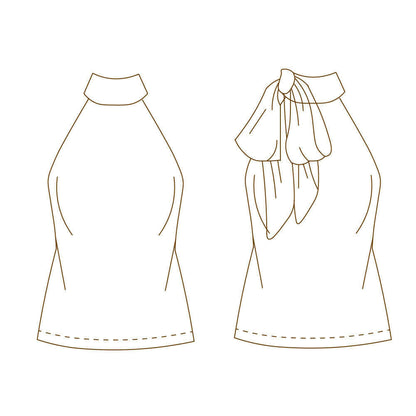 Blouse - XXS/XL - La Bourgeoisie, patron de couture pdf à télécharger, design élégant pour couturiers intermédiaires