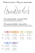 Instructions en français pour prendre les mesures pour coudre une brassière de sport Punchy en PDF.