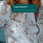 Chemisier Nyala | Taille 32 à 50 avec détails d'empiècement, patron de couture pdf à télécharger.