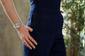 Femme portant une combinaison élégante - Combinaison - XS/XL - Lady Moderna, patron de couture pdf à télécharger pour niveaux intermédiaires.