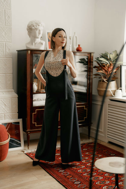 Combinaison - XXS - XXL - LADY ATTITUDE patron de couture pdf à télécharger, tenue élégante pour niveau intermédiaire.