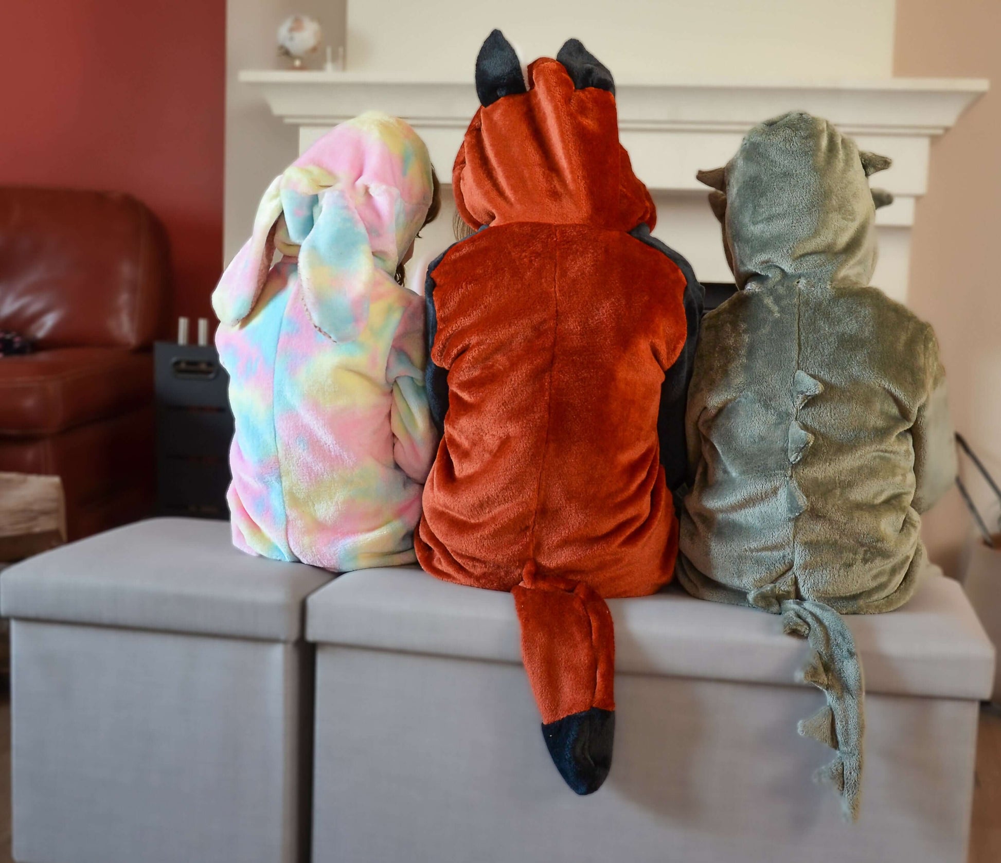 Enfants en Combinaison/Surpyjama PAPILLOTE, offrant confort et chaleur, idéal avec patron de couture pdf à télécharger.