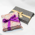Emballage cadeau zéro déchet – Waouh! avec motifs colorés, patron de couture pdf à télécharger, présente des options de cadeaux écologiques.