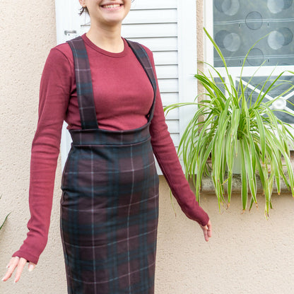 Jupe crayon, 34 au 56, 4 statures - Marjolaine, patron de couture PDF à télécharger