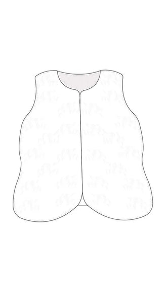 Illustration du Le Gilet Roquefort en 14 tailles, patron de couture pdf à télécharger pour bébés et enfants, 14 tailles disponibles.