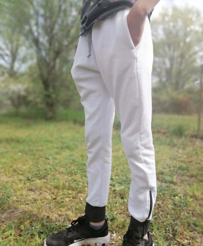 Le Hip-Jogg du 6 au 16 ans, pantalon de jogging confortable pour enfants et ados, avec poches et zip.